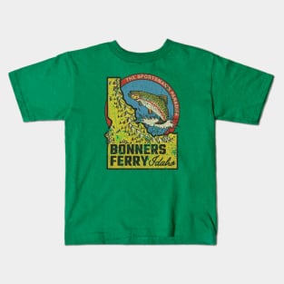 Bonners Ferry Sportsman's Paradise 1893 Kids T-Shirt